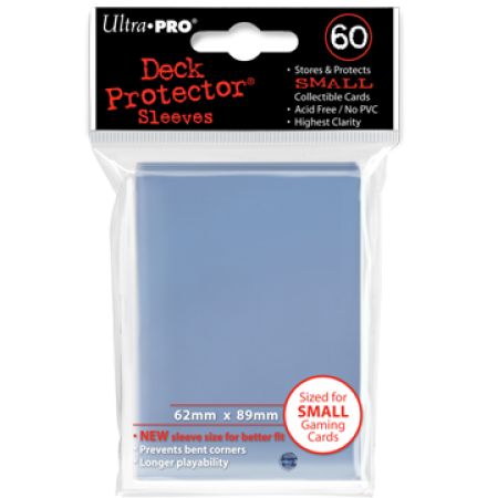 60 Lommer Ultra Pro Pro-gloss: Klare Yu-Gi-Oh! Sleeves