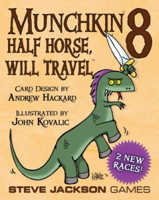Munchkin 8 - Half Horse, Will Travel Spiltilbud!