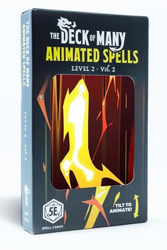 Decket med Animerede Besværgelser til D&D 5e - Fantastisk værktøj!