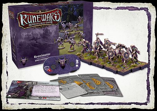 Runewars: Miniature Spil - Waiqar Enhedsekspansion: Reanimater