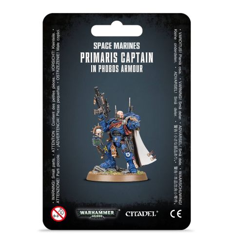Primaris Captain i Phobos Rustning - Space Marines