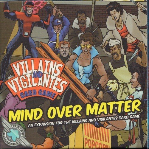 Villains And Vigilantes: Mind Over Matter Kortspil Tilbud