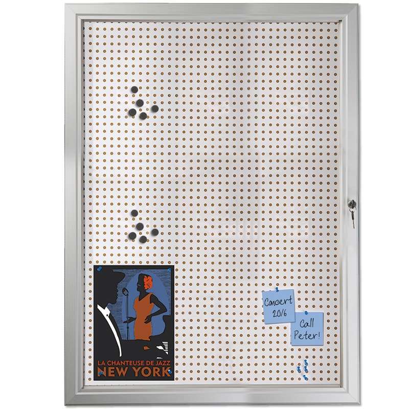 Infobox Combi Med Lås – 9xA4, Tilbud på Informationsboks!