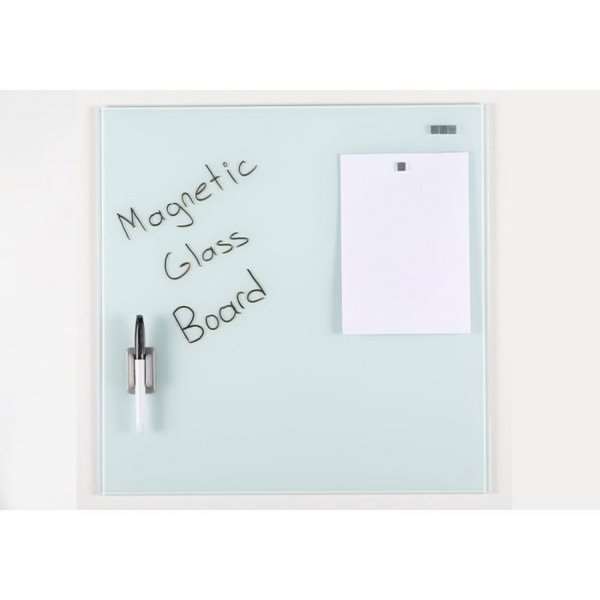 Magnetisk Hvid Glas Tavle - Ideel til Kontoret!