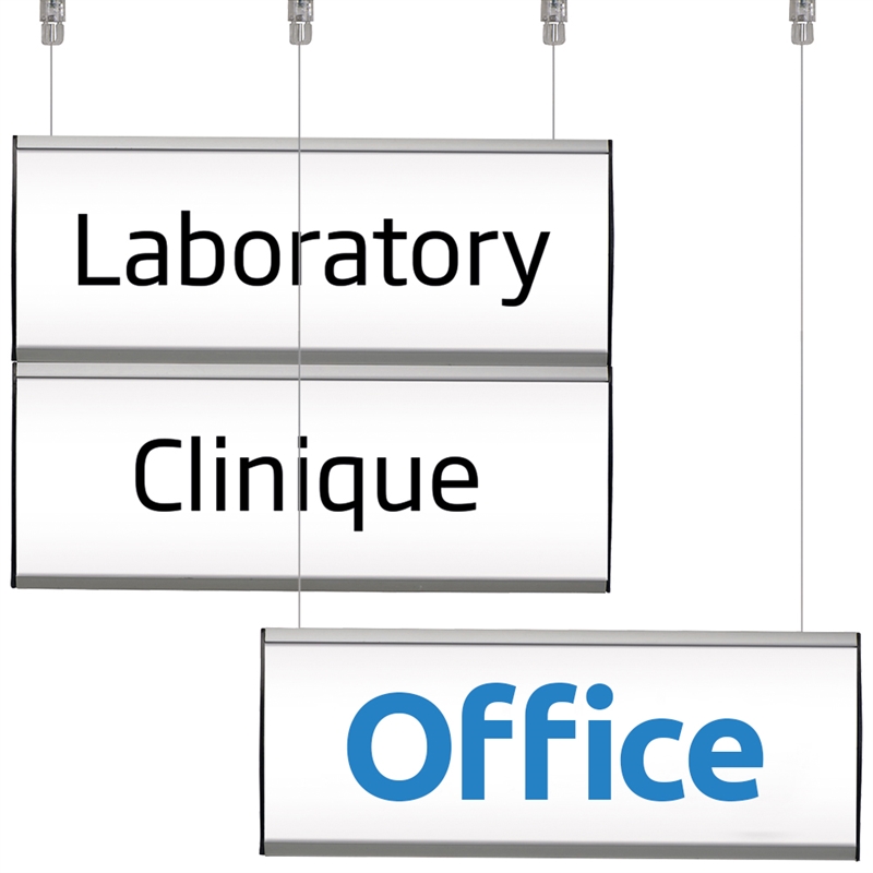 Dobbeltsidet Skiltesystem til Loftmontage – Specialtilbud!