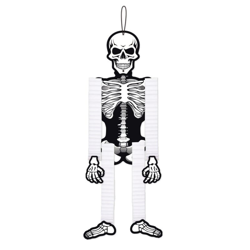 Skræmmende Skelet Honeycomb Dekoration til Halloween Fest