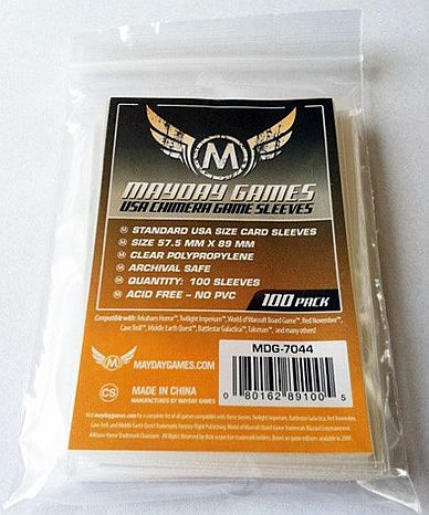 Mayday Games Chimera Kortlommer - 100 stk. til Beskyttelse