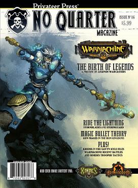 No Quarter Magazine Nr. 16 - Fantastisk Tilbud på Warmachine!