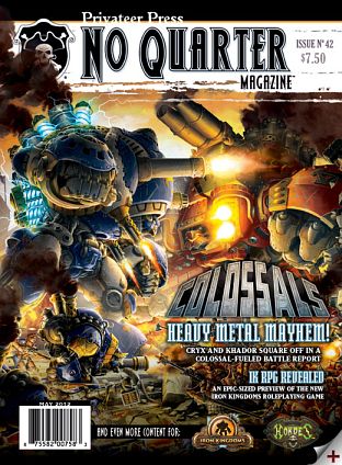 No Quarter Magazine Nr. 42 – Warmachine & Hordes Tilbud!