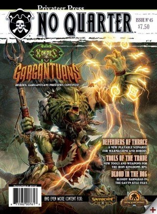 No Quarter Magazine Nr. 45 - Warmachine & Hordes Tilbud