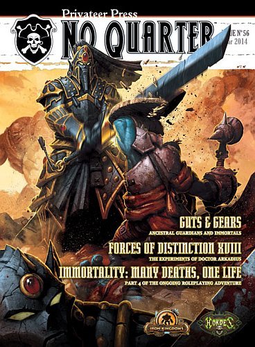 No Quarter Magazine Nr. 56 - Warmachine & Hordes Tilbud