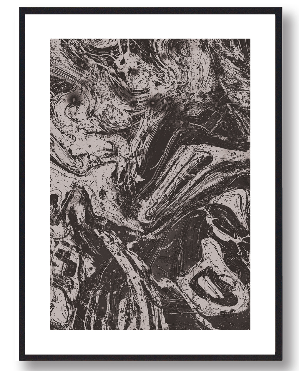 Moderne Abstrakt Kunstplakat til Dit Hjem