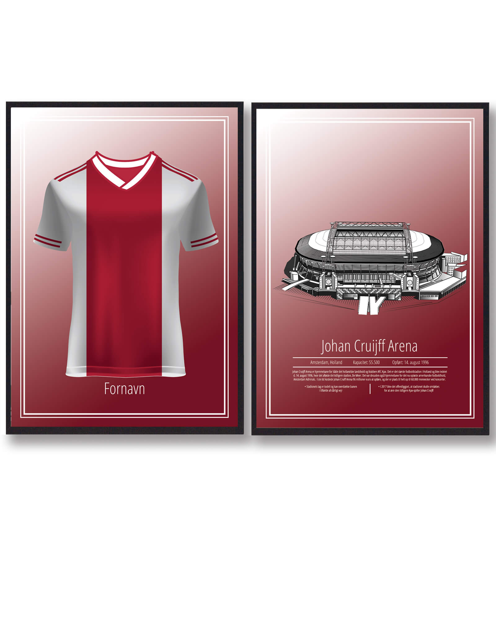 Ajax Trøje og Stadion Plakatsæt – Uovertruffen Tilbud!