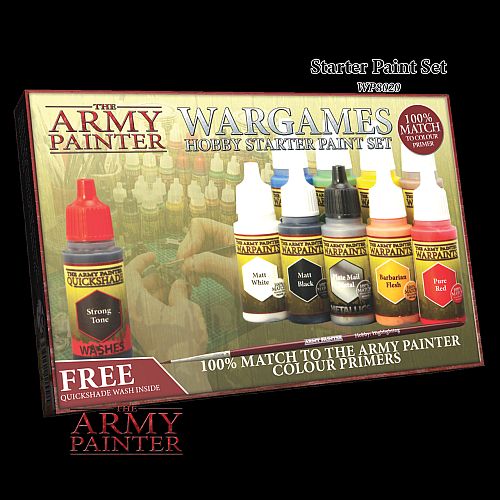 Army Painter Warpaints Startmaling Sæt med 10 Farver