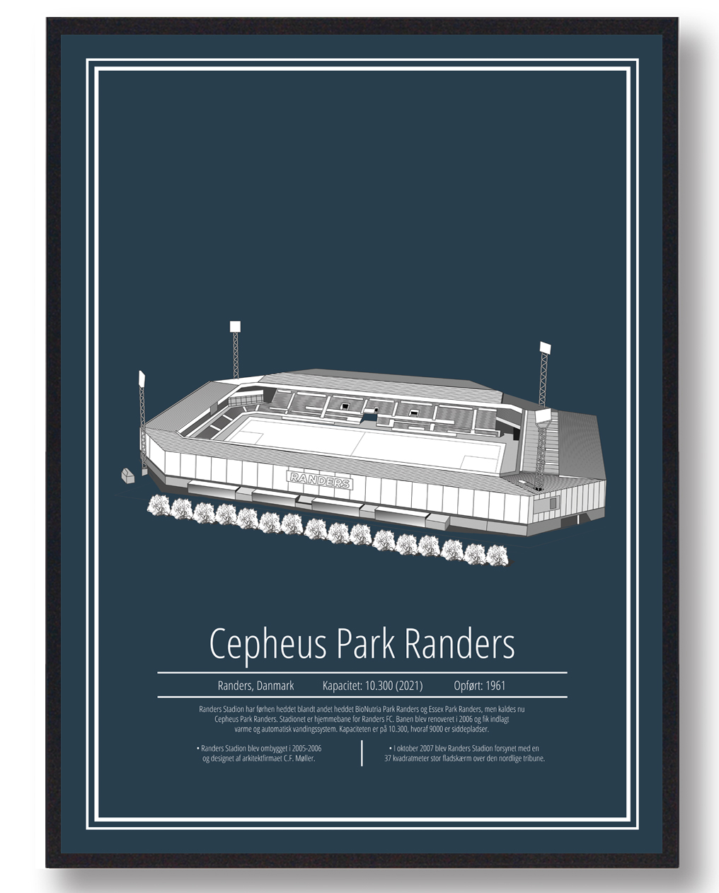 Randers FC Plakat - Fejr Cepheus Park med stil!