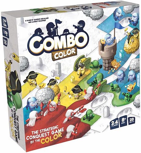 Strategisk farvelægningsspil - Combo Color Dansk