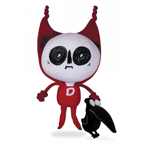 DC Comics Plush Deadman og Crow Bamse 25 cm