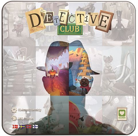 Detektivklub - Dansk Kortspil til Fælles Sjov