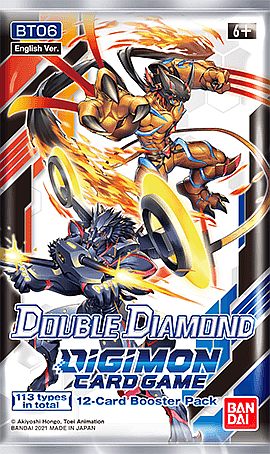 Digimon Card Game Bt06: Double Diamond Booster Pack