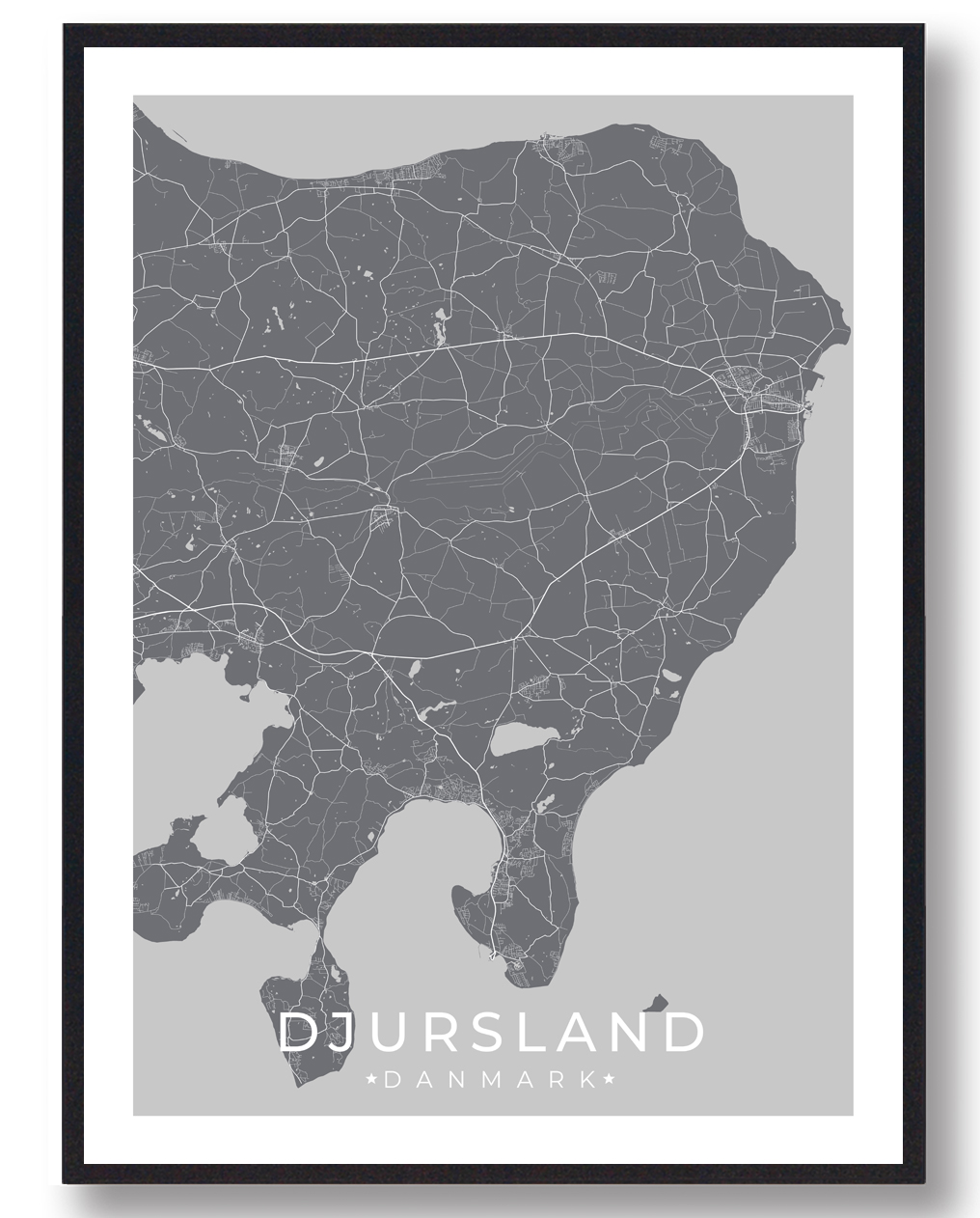 Djursland Plakat - Smuk Kunst til Væggen til Dit Hjem