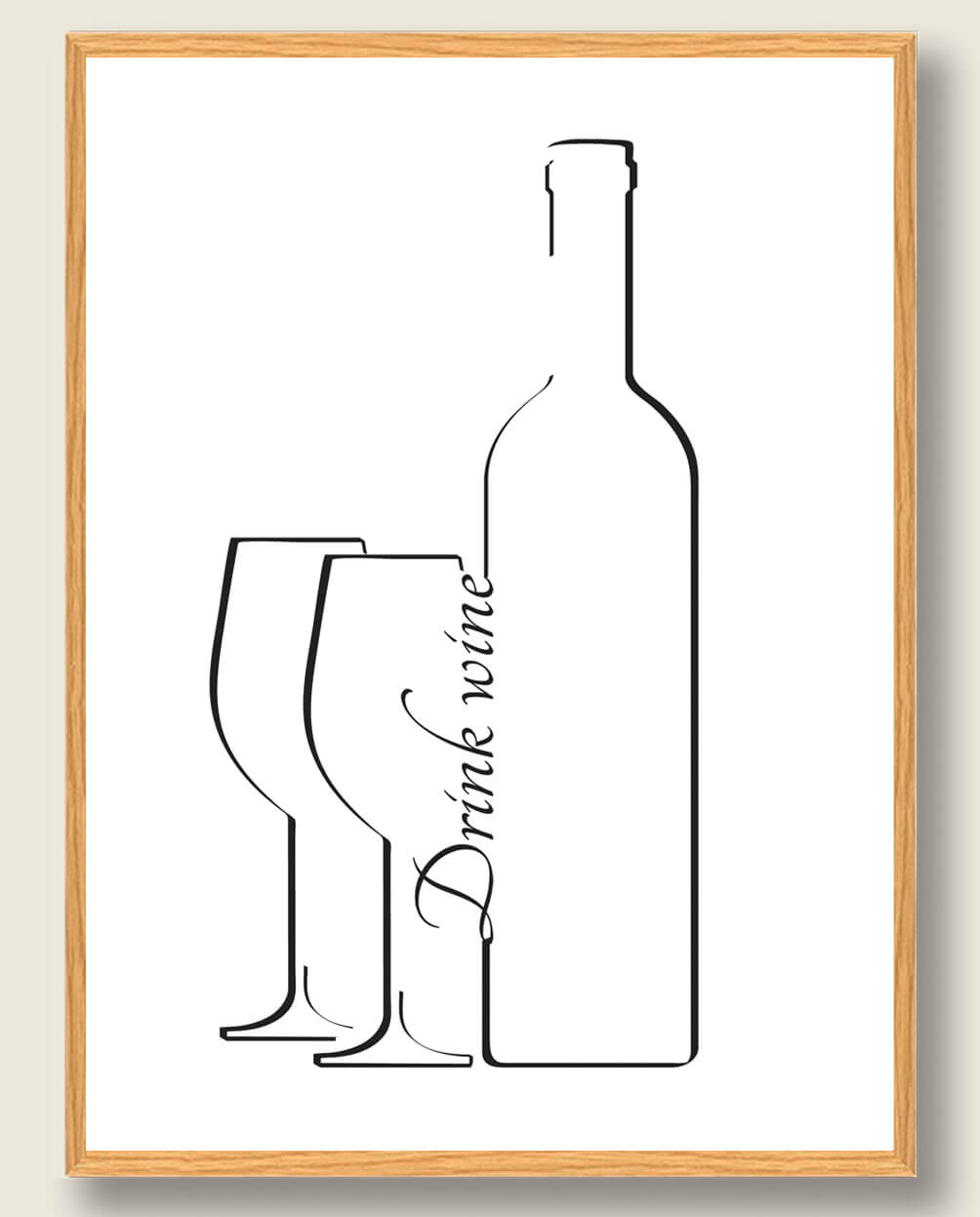 Drink Vine Vinplakat - Udforsk Vinens Univers!