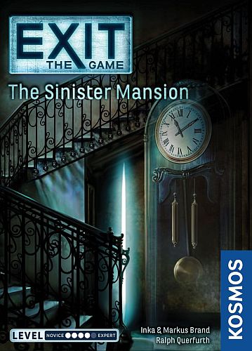 Exit: The Game The Sinister Mansion Escape Room Puzzle Game