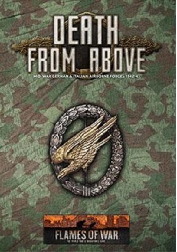 Flames Of War: Death From Above - Fallschirmjager Bog & Kort