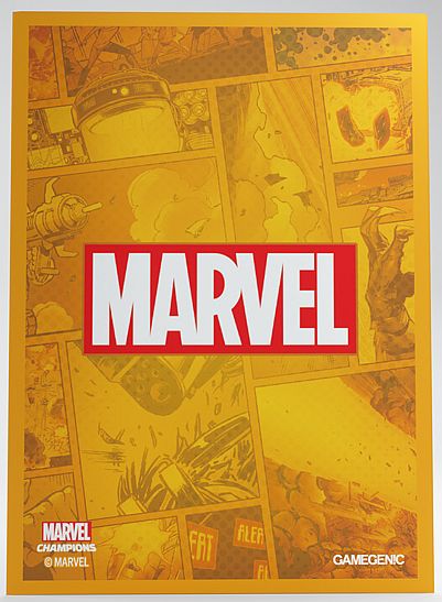 Gamegenic Marvel Champions Kortlommer - Orange Logo