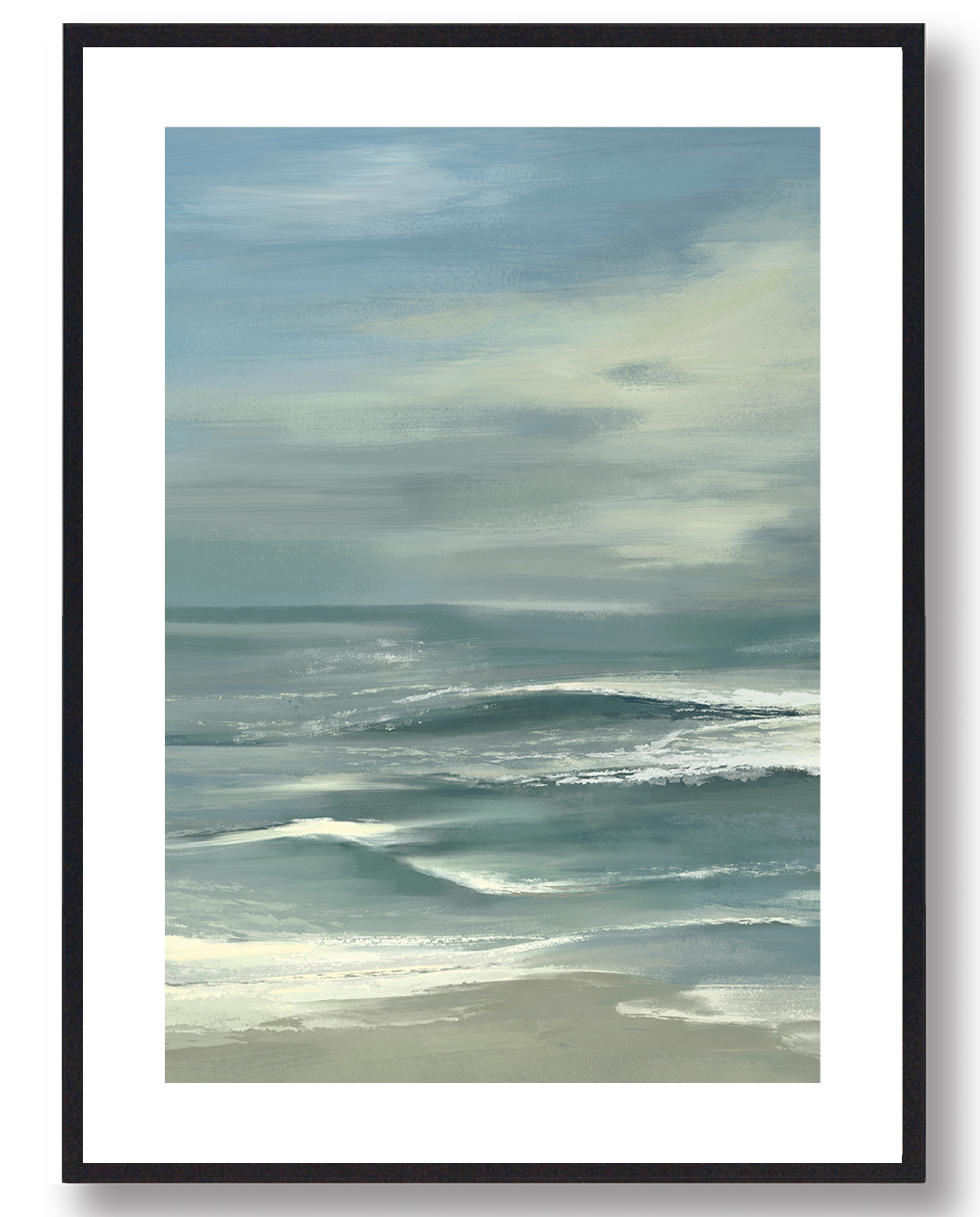 Hav og Strand Kunstplakat – Få den nu!