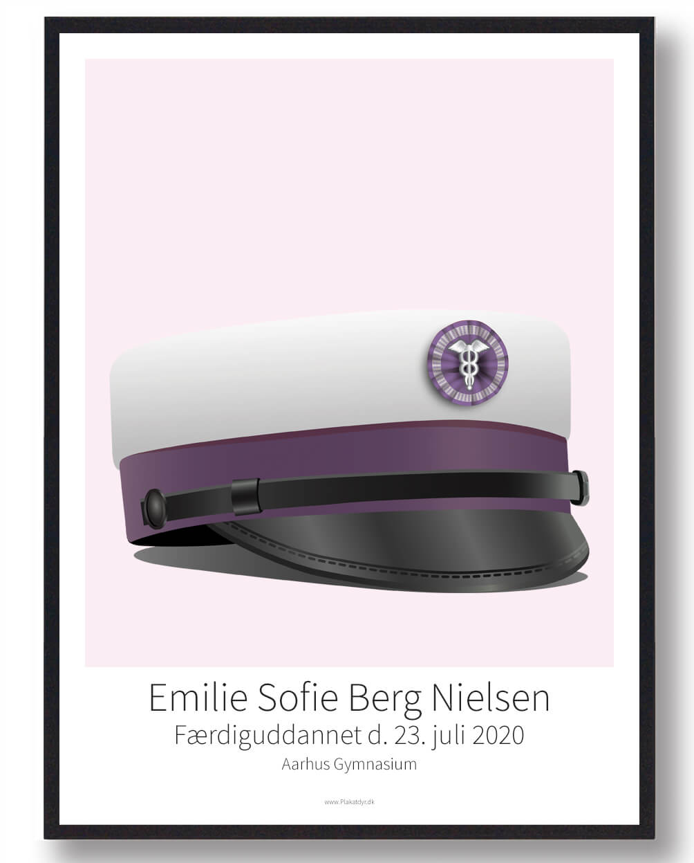 Hg Plakat til Studenterhue – Fejr din eksamen!