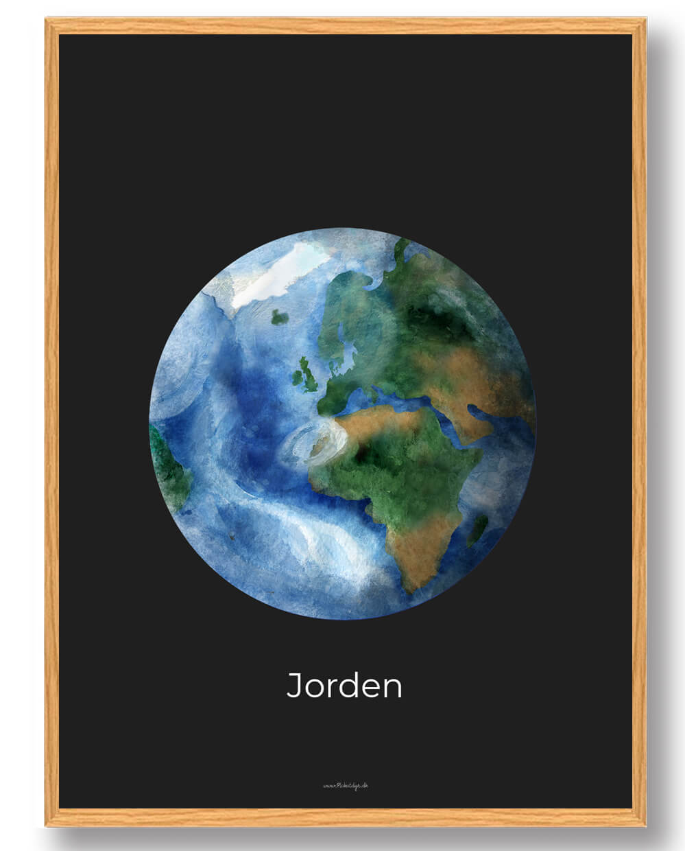 Jorden Rumplakat - Udforsk Universet med Stil