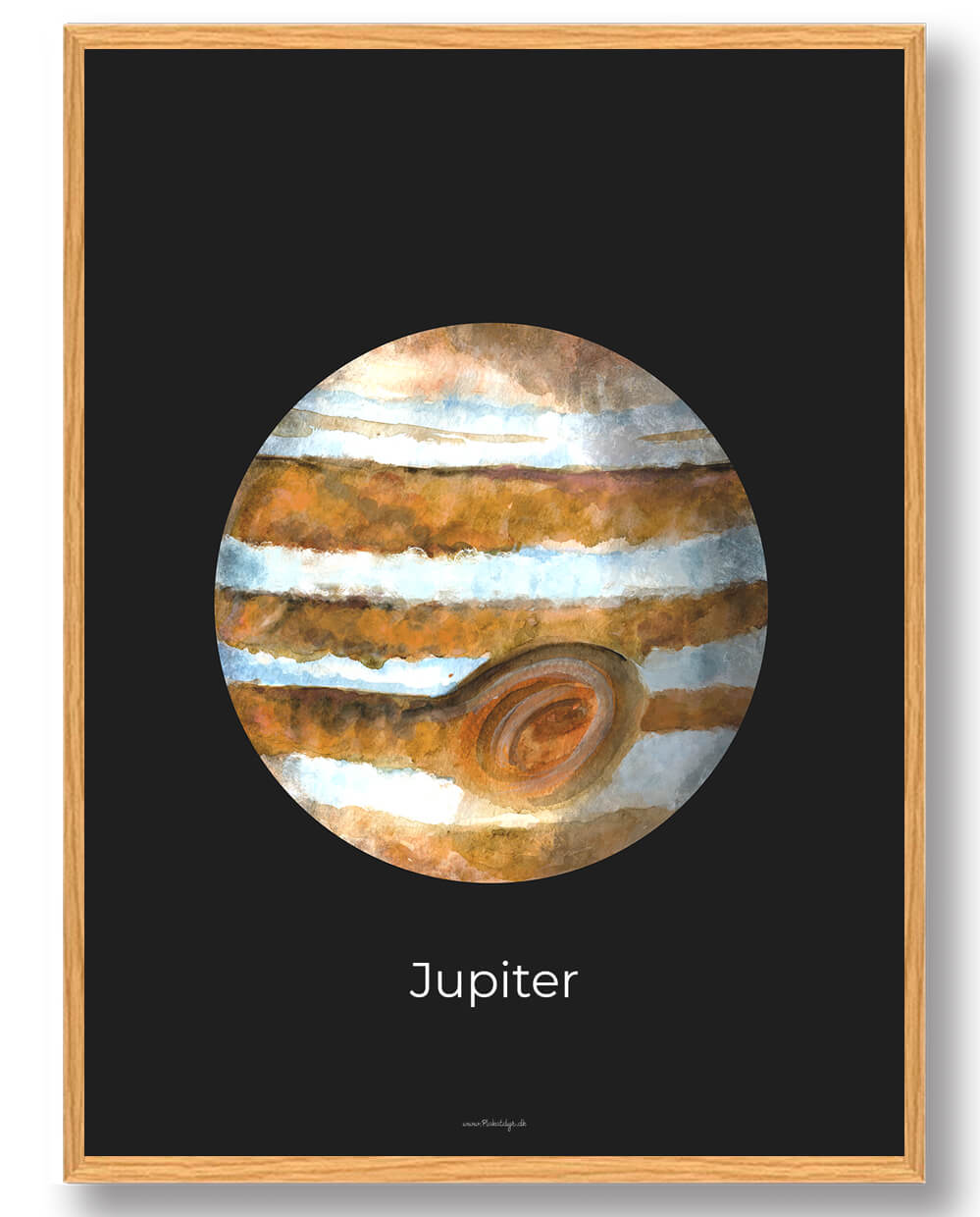Jupiter Plakat - Udforsk Universet med Stil