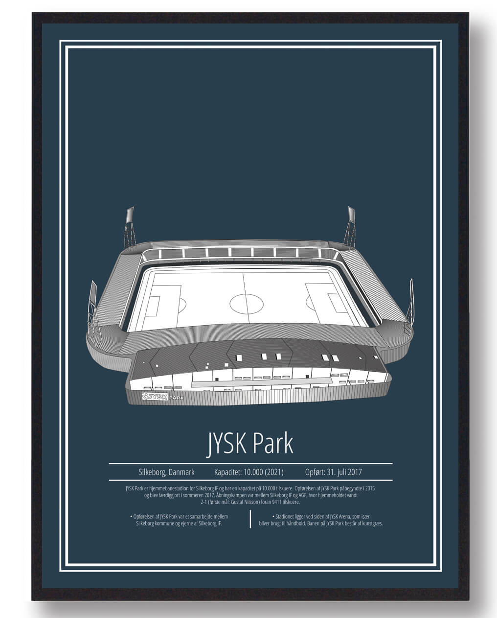 Silkeborg IF Stadion Plakat - Få den nu og vis din støtte!