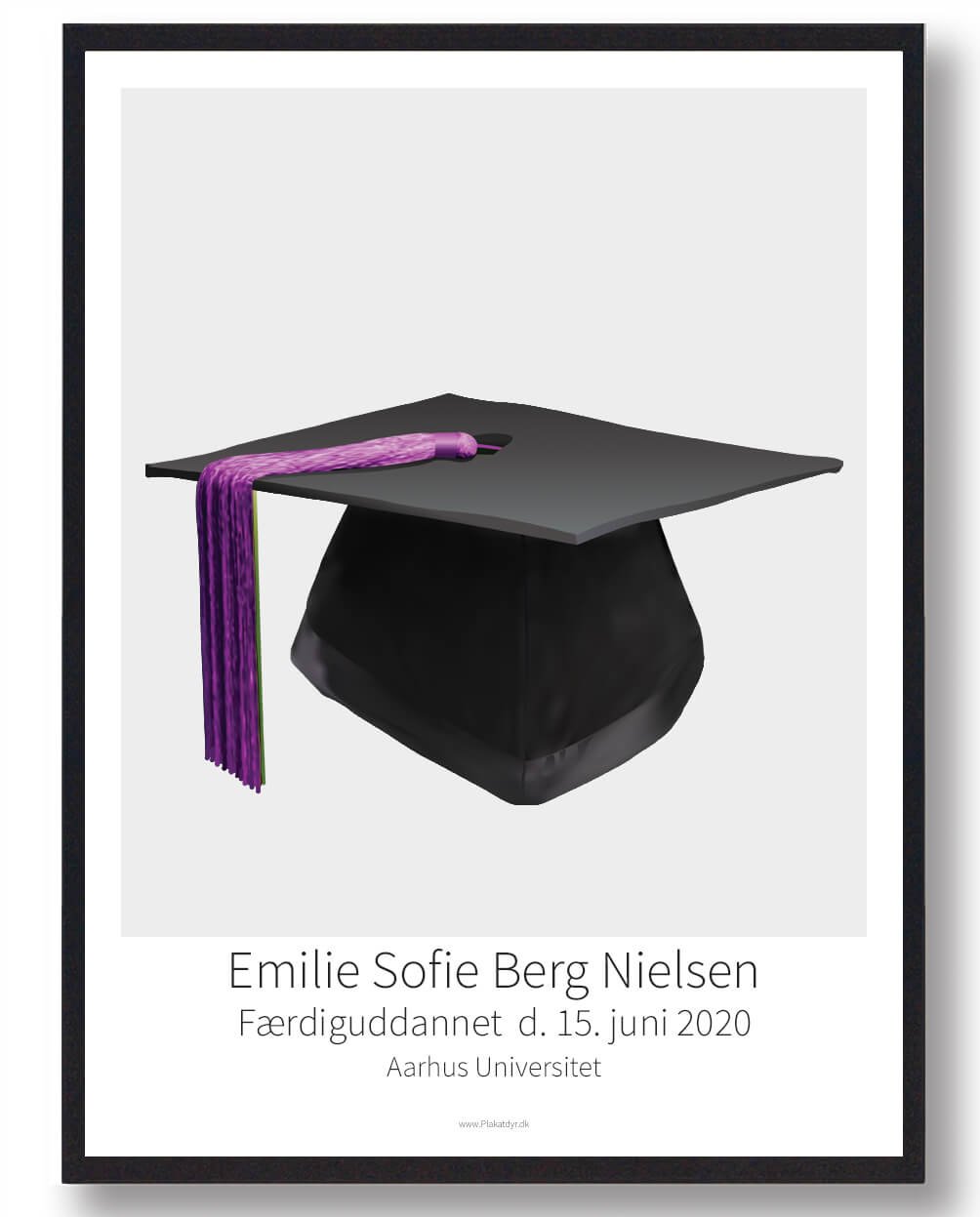 Kandidathue Plakat – Fejr din nye titel!