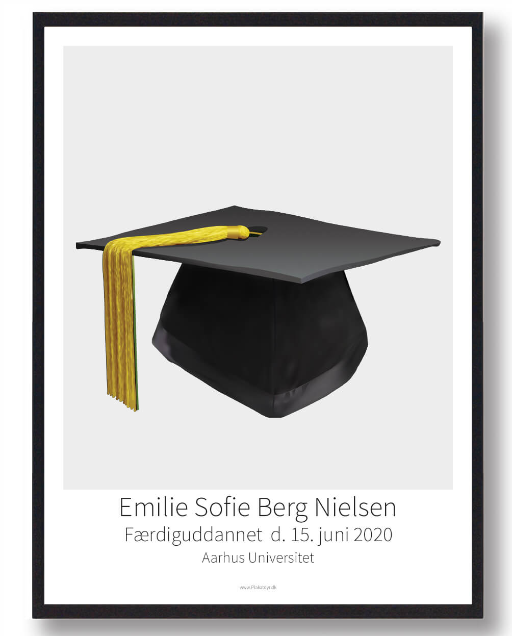 Kandidathue Plakat - Fejr din nye titel!
