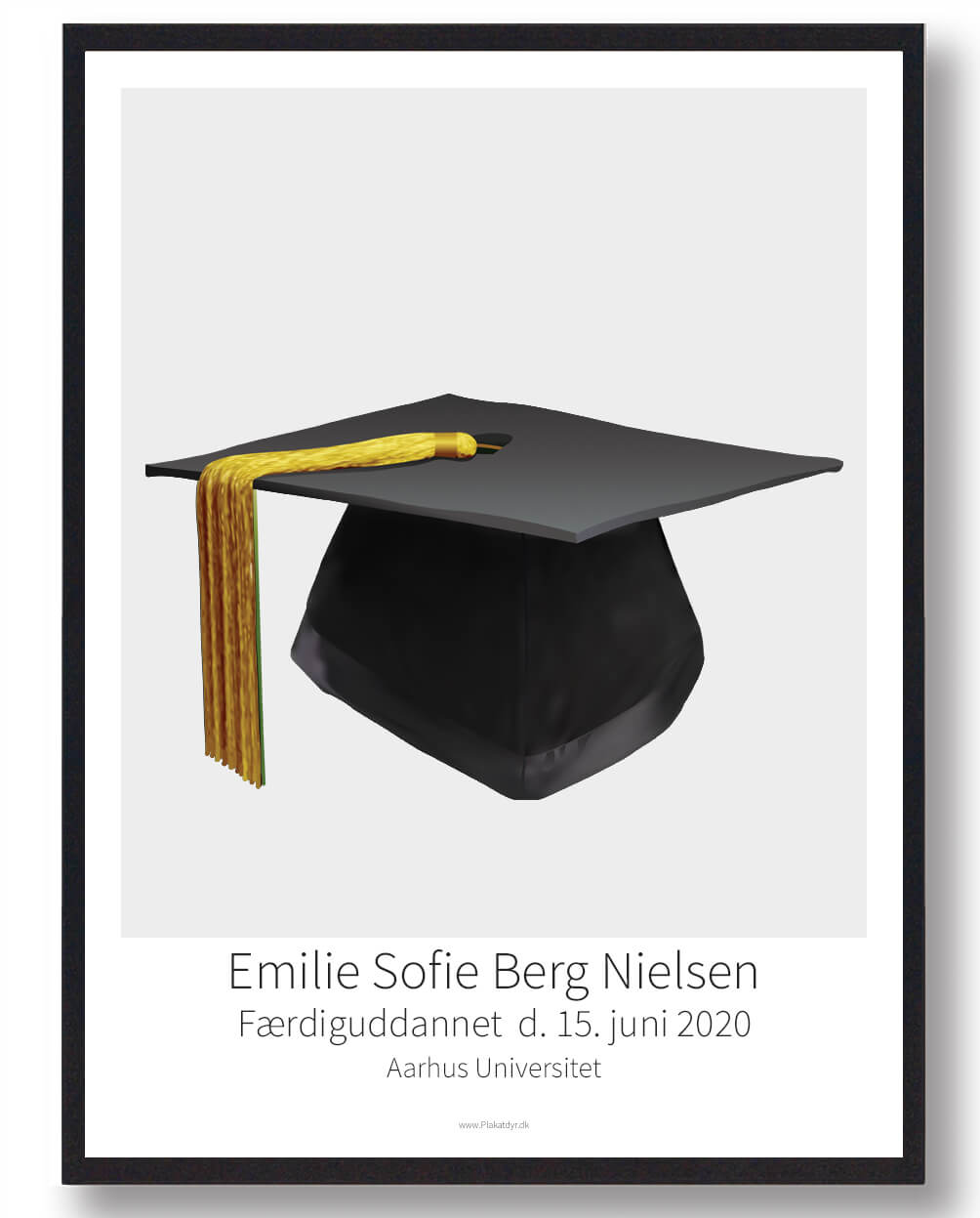 Kandidathue Plakat - Fejr din nye titel!