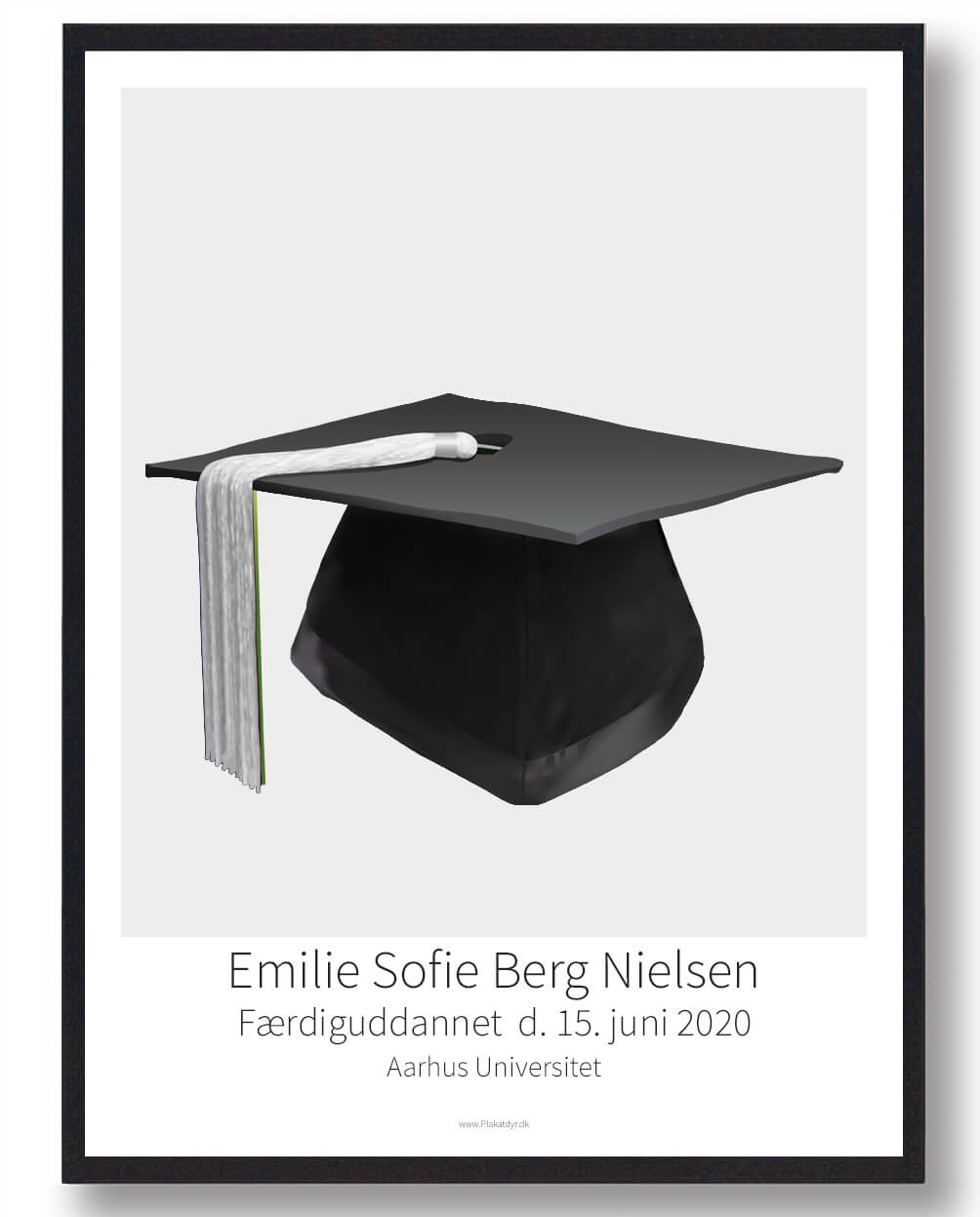 Kandidathue Plakat - Fejr din nye titel!