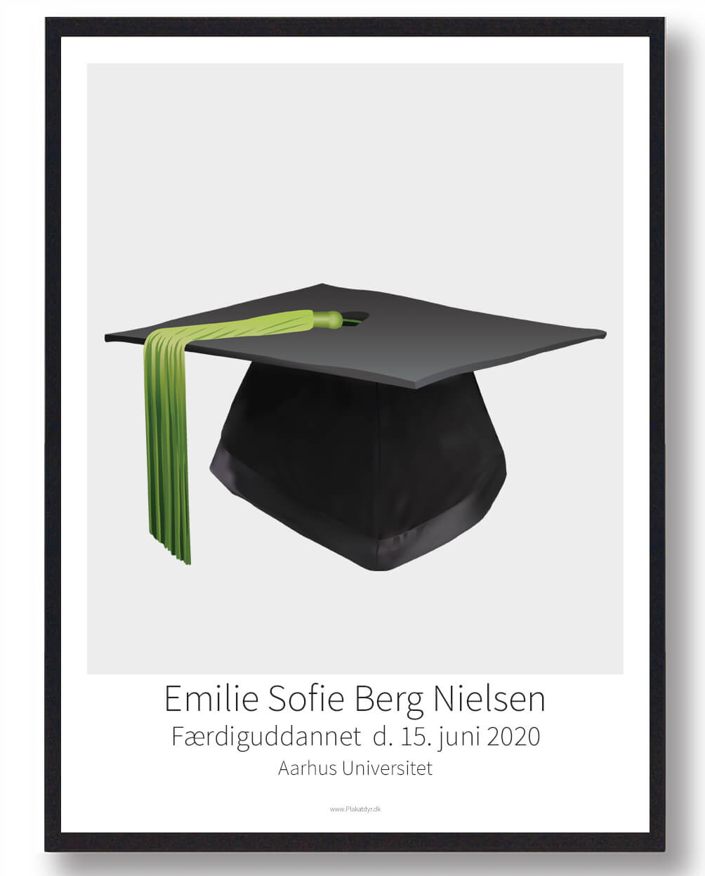 Kandidathue Plakat - Fejr din nye titel!