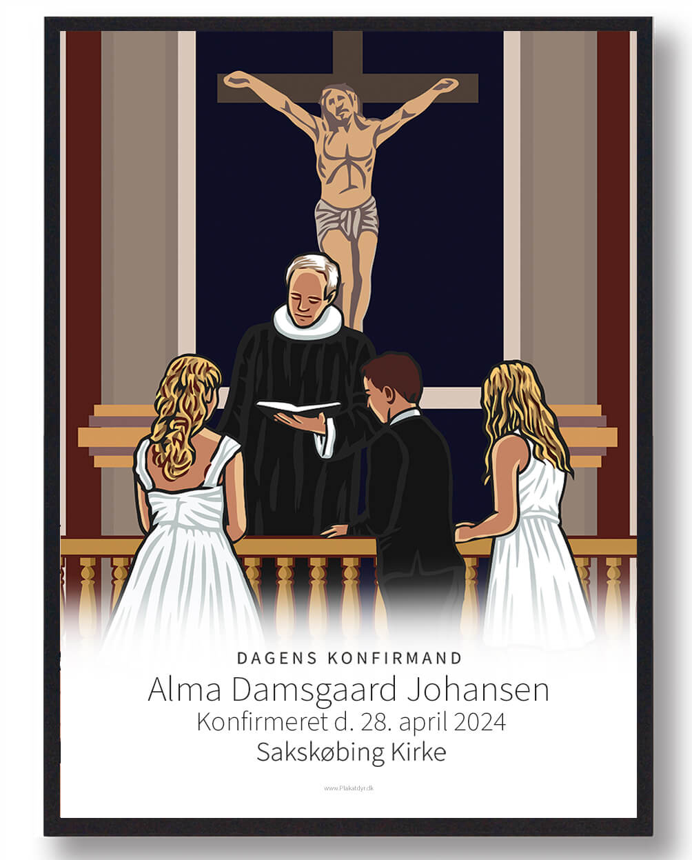 Konfirmationsplakat - Gaveidé til den store dag!