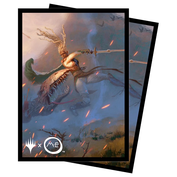 100 Lommer Eowyn Matte Deck Protector til Magic: The Gathering