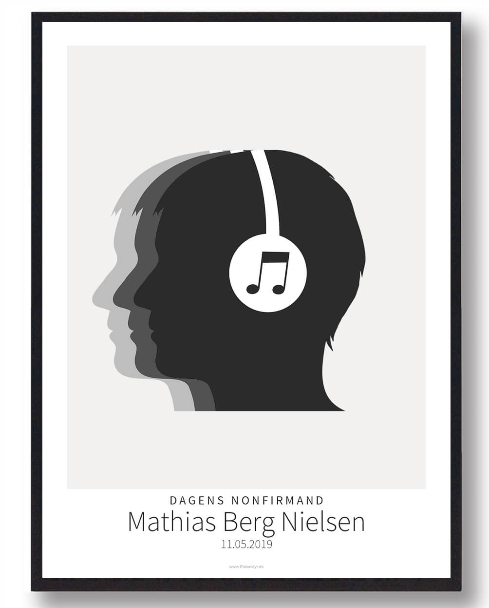 Nonfirmand Plakat til Dreng - Perfekt gaveidé!