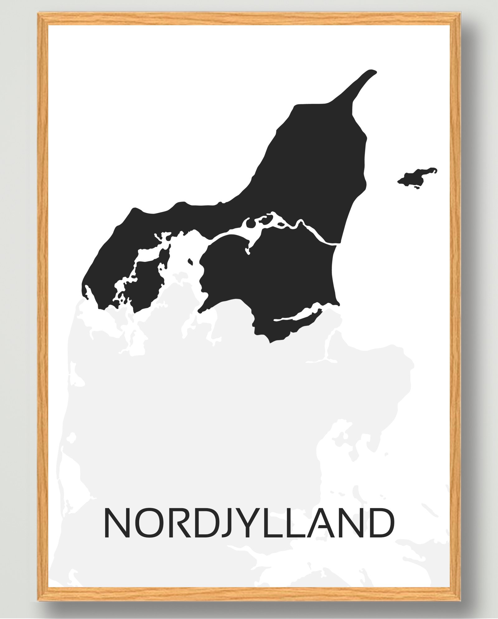 Nordjylland Plakat - Udforsk Nordjyllands Skønhed