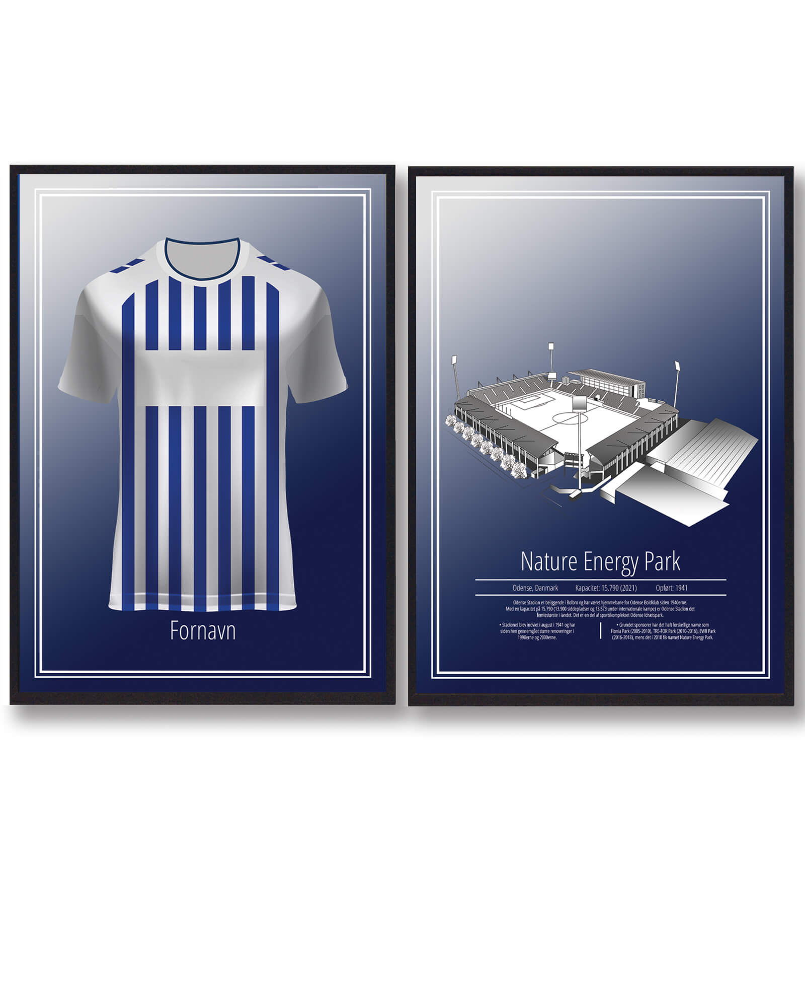 OB Trøje og Stadion Plakatsæt – Fantastisk Tilbud!