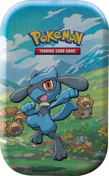 Pokemon Sinnoh Stars Mini Tin: Riolu Boosters
