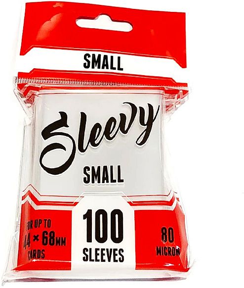 Sleevy Kortlommer 44x68mm - Klare og Gennemsigtige