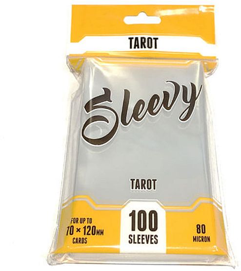Sleevy Tarot Kortlommer 70x120mm - Klare & Gennemsigtige