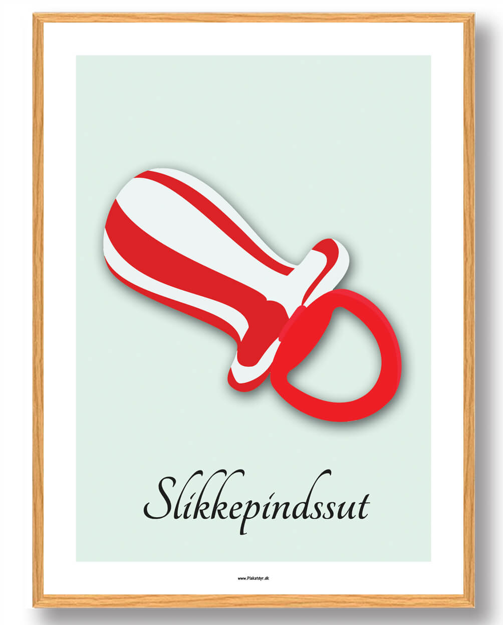 Slikkepindssut Plakat - Nostalgisk Barndomsminde