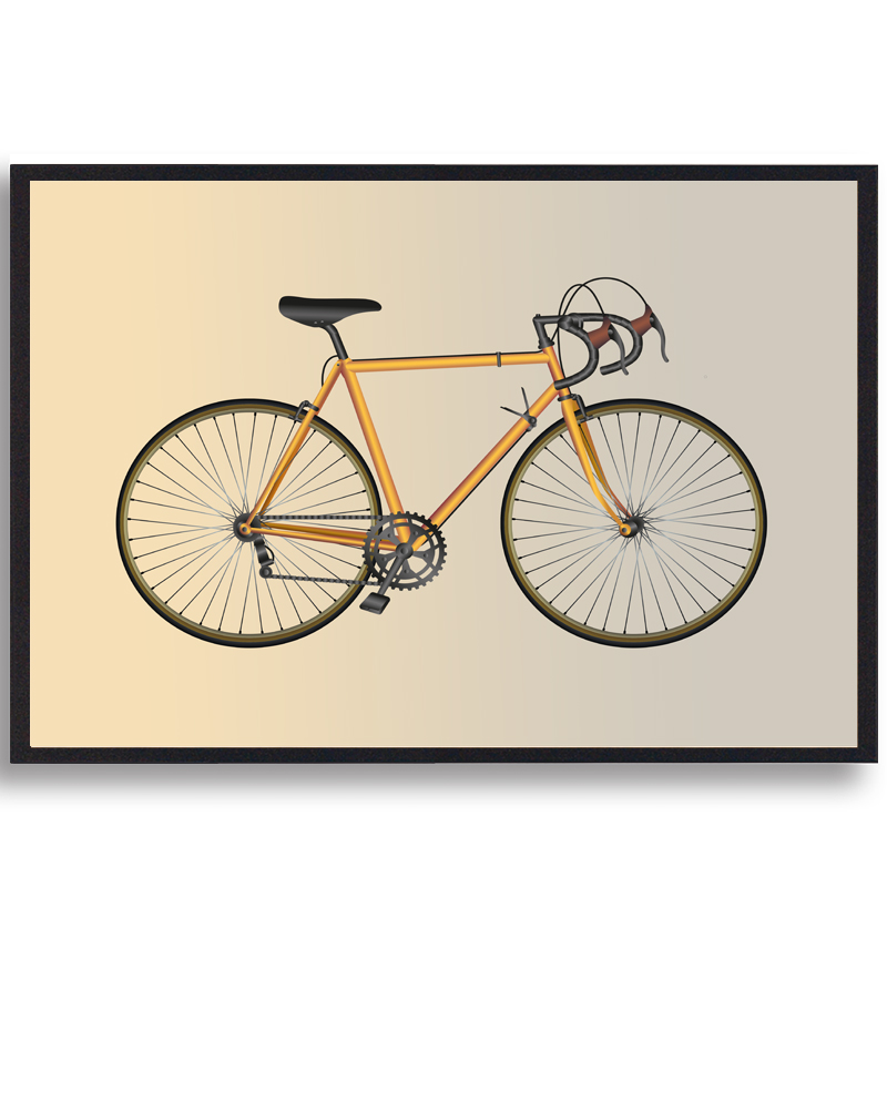 Stor Cykelplakat – Den perfekte gave til cykelentusiasten!