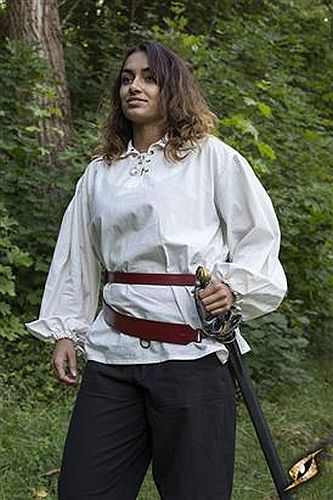 Sword Belt Red Epic Armoury Small Medium 116cm Live Rollespil