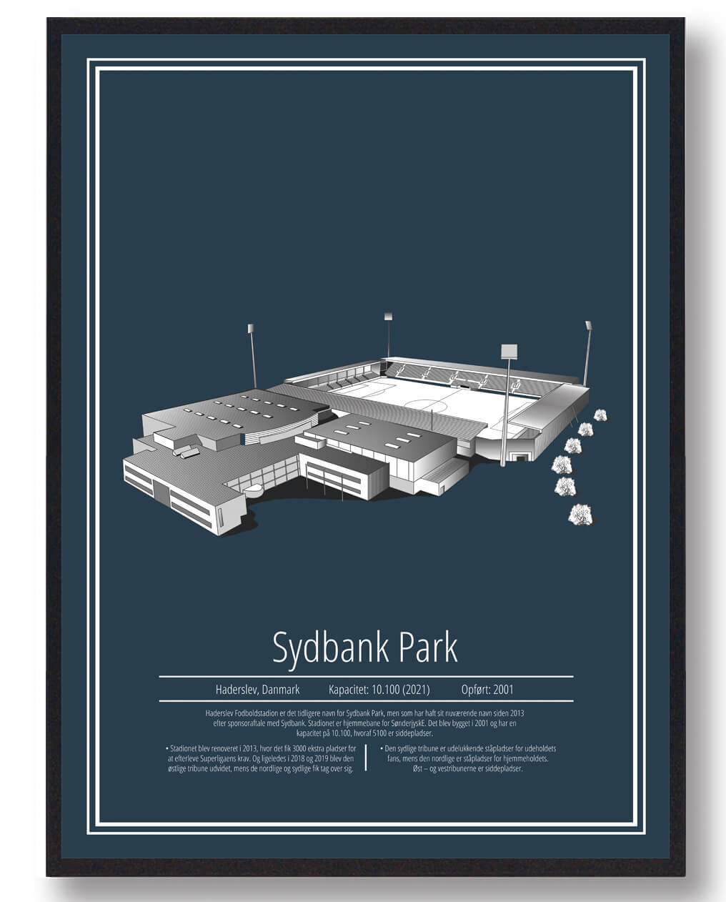Sønderjyske Stadion Plakat - Perfekt til Fodboldfans!